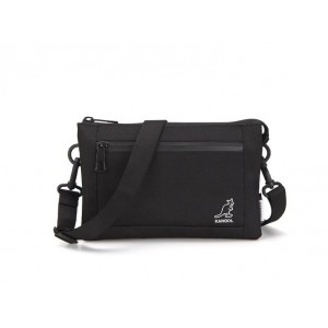 Kangol Keeper Partition Partition Cross Bag - Black 3102
